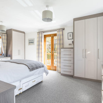 Light Wood & White Bedroom in Ambleside