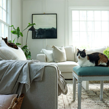 Award-Winning Living Room & Entry Design