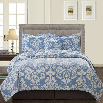 Bohemian Quilted Bedspread Sets