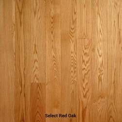 Red Oak  |  Unfinished - Hardwood Flooring
