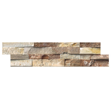 MSI LPNLQGLDWHI624 24" x 6" Rectangle Wall Tile - Textured - SplitFace