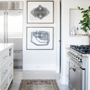 Kate Marker Interiors / Grey Oak kitchen