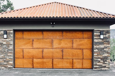 Garage - industrial garage idea in Albuquerque