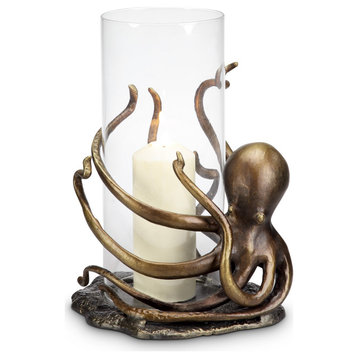 Octopus Hurricane Candleholder