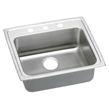 Elkay Lradq1722503 17 X 22 Inch Gourmet Sink With Quick-Clip