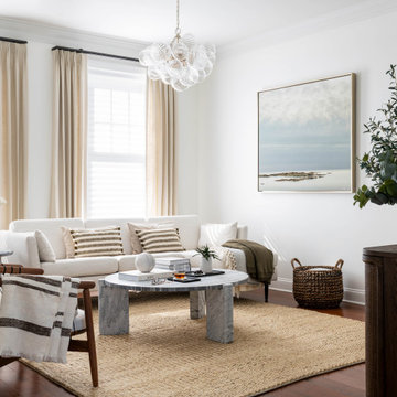 Modern Coastal Living Room With Soft Neutral Palette