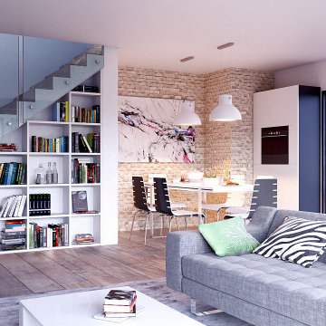 Rear Extension - Interior Design - New Loft - Conversion into Flats