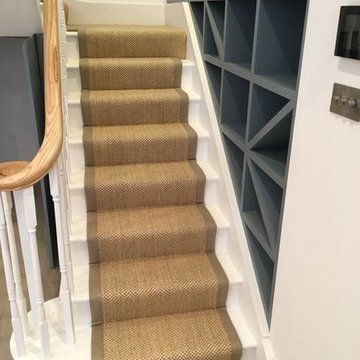 Sisal Carpet to Stairs in West London