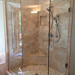 Frameless Shower Enclosures - Shower Stalls And Kits