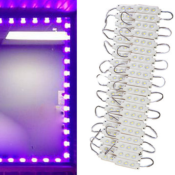 20 ft. Storefront Purple LED Light with UL Power Supply