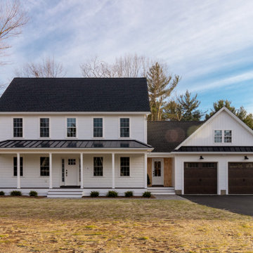 New Construction Home: Contemporary Farmhouse
