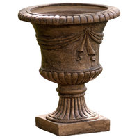 Ferrara Antique Light Brown Stone Planter