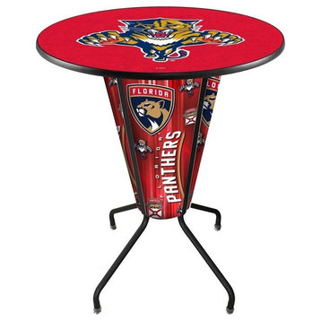 Lighted Florida Panthers Pub Table
