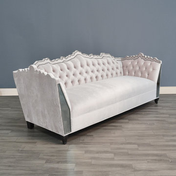 Bellisimo Tufted Mirror Sofa