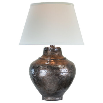 Saguaro Table Lamp, Copper Steel