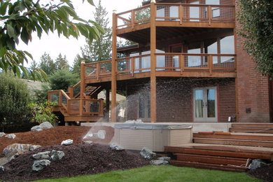 Elegant deck photo in Seattle