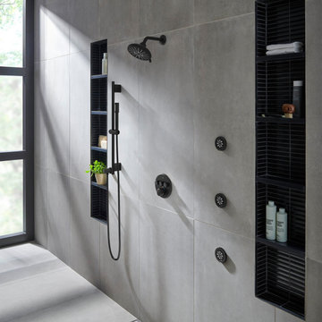 GROHE Shower Collections in Matte Black