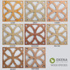 Small Haswell Decorative Fretwork Wood Wall Panels, Alder