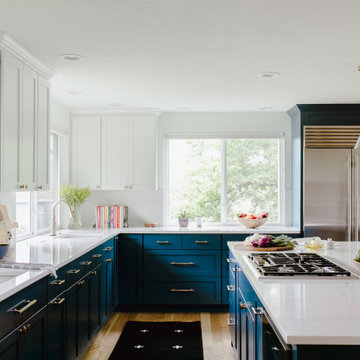 Split Level Open Kitchen
