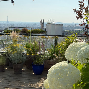 Sur le haut de la butte