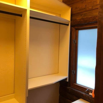 Maximizing Closet Use in Small Place