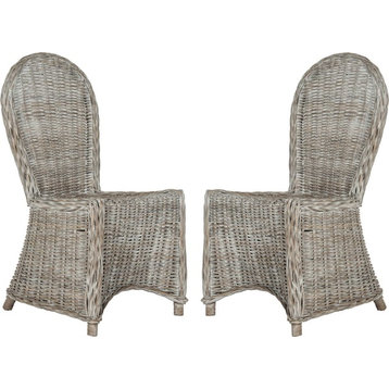 Idola Dining Chair (Set of 2) - White Washed