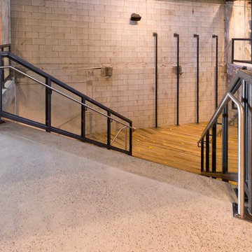 Straight Glass Handrails