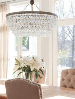 Clarissa Crystal Drop Round Chandelier | Round chandelier Clarissa Crystal Drop Round Chandelier | Round chandelier