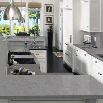 Botticino Fiorito Marble Kitchen