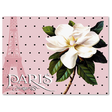 Tina Lavoie 'Paris Magnolias II' Canvas Art, 18" x 24"