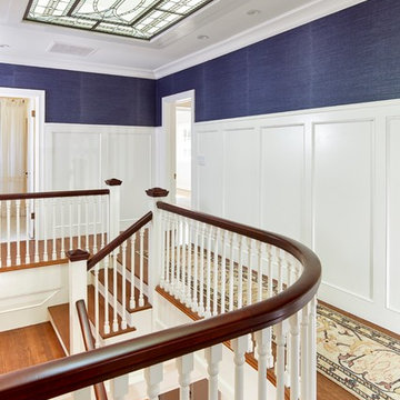 Transitional Leaded Glass Skylight - Style Guide - Clear Textures