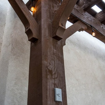 Stunning Surprise on Massive 8 Post Pergola