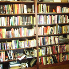 organized books