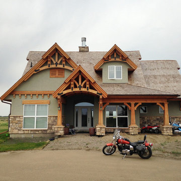 House Plan 16812WG comes to life in Saskatchewan!