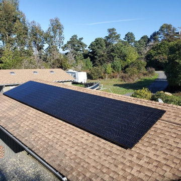 18KW LG & SOLAREDGE SOLAR ROOF INSTALLATION IN FORT BRAGG, CA
