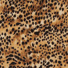 Gold And Black Cheetah Microfiber Stain Resistant Upholstery Fabric By The Yard