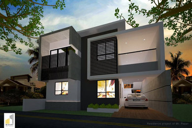 Residence concept for Mr.Rajan at Bhilai, Chhattisgarh.