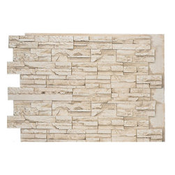 DURANGO FAUX STACKED STONE- 36"H x 48"W - Wall Panels