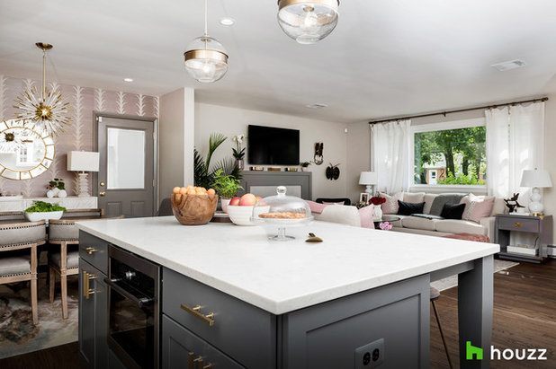 Transitional Kitchen by Stephanie Gamble Interiors
