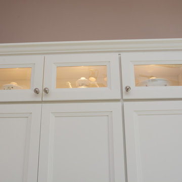 Silver Spring MD White Kitchen Remodel