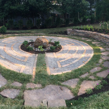 Labyrinth project in Roland Park, Baltimore