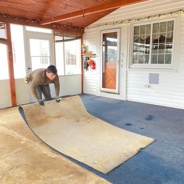 Berber Carpet Installation