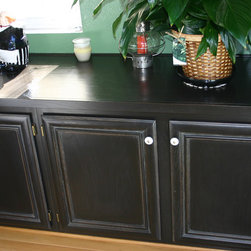 Cabinet Refinishing - Living Room Furniture