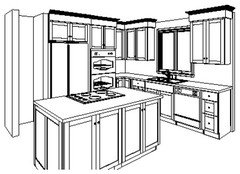 kitchen layout 12x13