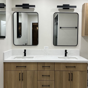 Basement Bathrooms - Master Ensuite & Common Bath