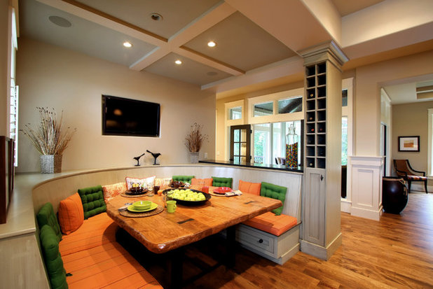 Traditional Dining Room by Visbeen Architects