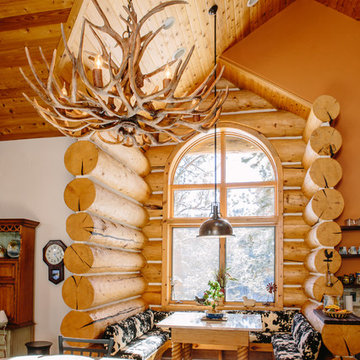 Evergreen Log Home Kitchen Renovation