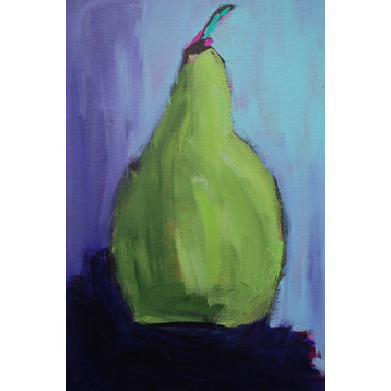 "Pear Me" Painting Print on Wrapped Canvas, 16"x24"