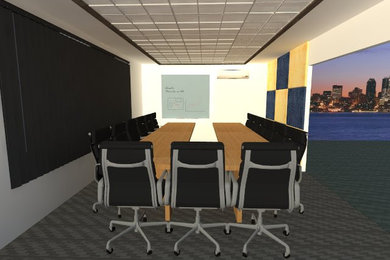 confrence room 3d view
