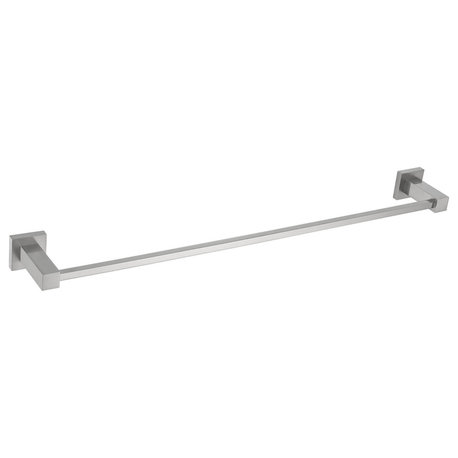 Cube 24" Bathroom Towel Bar KBA1504, Brushed Nickel